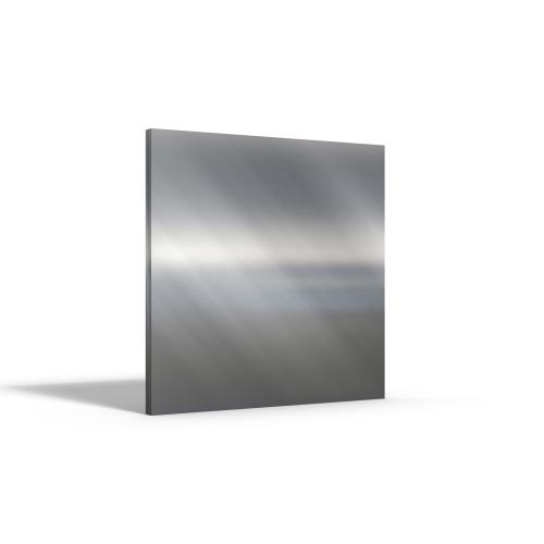 Madetomeasure square brushed stainless steel plate Cut to size