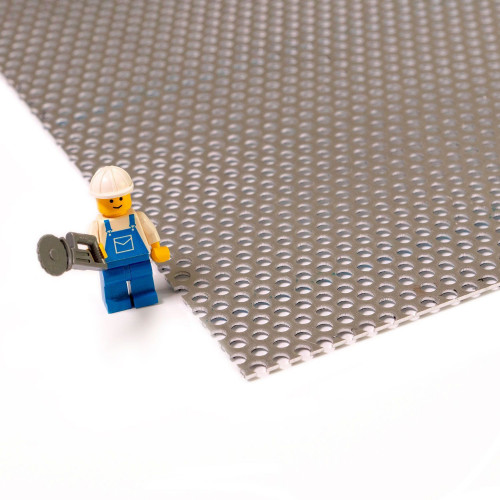 Plaque aluminium perforé sur-mesure - John Steel